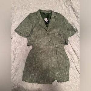Sage Green Matching Set - Woman Large